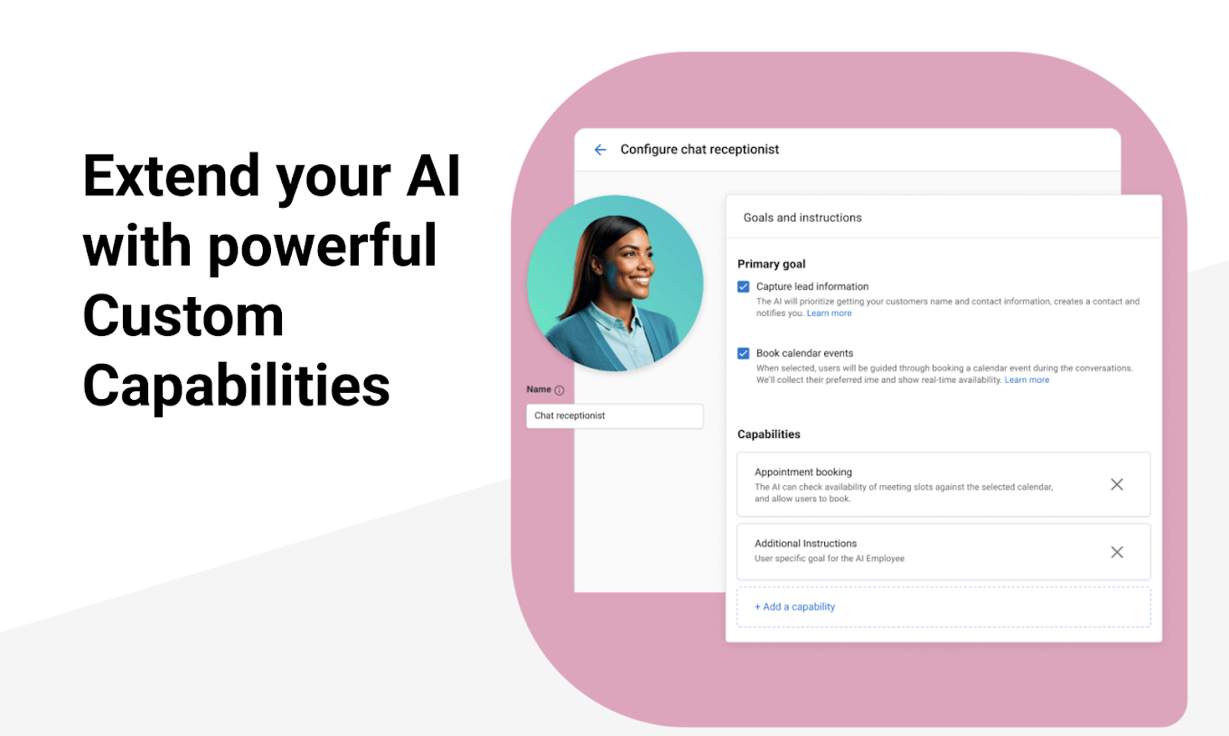 Handle unlimited conversations simultaneously feature demonstration
