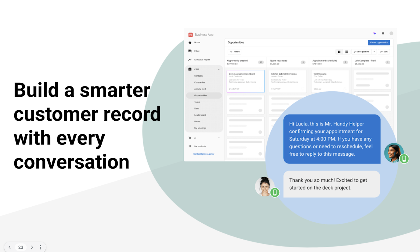 Seamless handoff to human agents feature demonstration